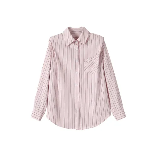 ABBY GODDESS Рубашка Женская Розовая