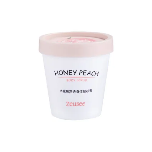 ZEUSEE Медово-персиковый Мороженое Скраб 200 мл Отшелушивающий Увлажняющий Средство для очищения кожи с акне