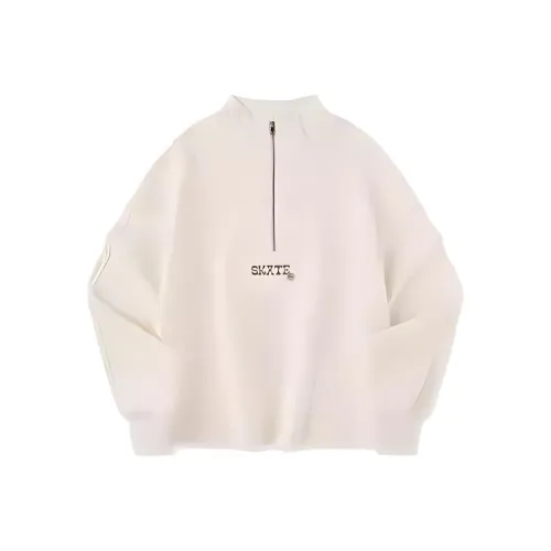 QIAODAN Спортивная коллекция Lifestyle Качественная сушка Толстовка Женская Кремово-белый