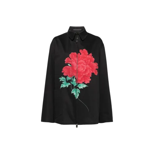 Yohji Yamamoto Черные Женские Куртки