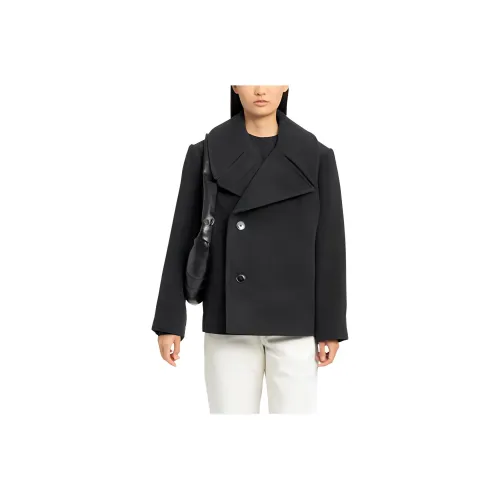 Lemaire Черное Женское Пальто