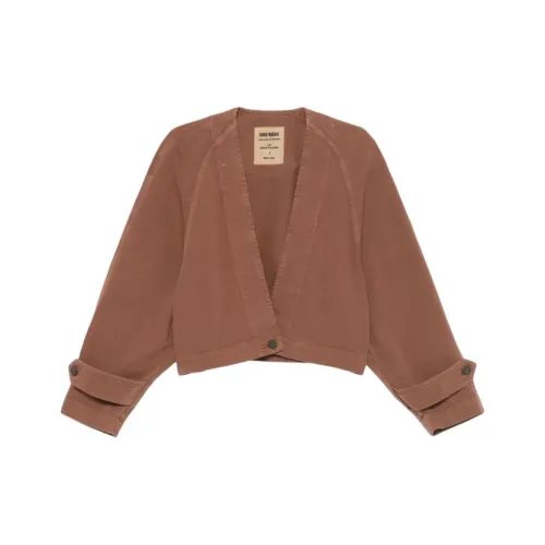 UMA WANG SS25 Куртки Пальто Женские Шоколад