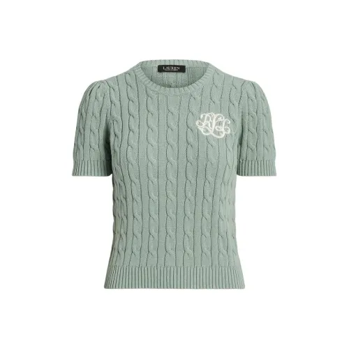 LAUREN RALPH LAUREN SS24 Трикотаж Женский Светло-Зеленый