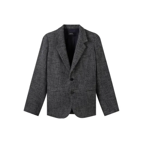 A.P.C Глубокий морской синий Женские офисные костюмы