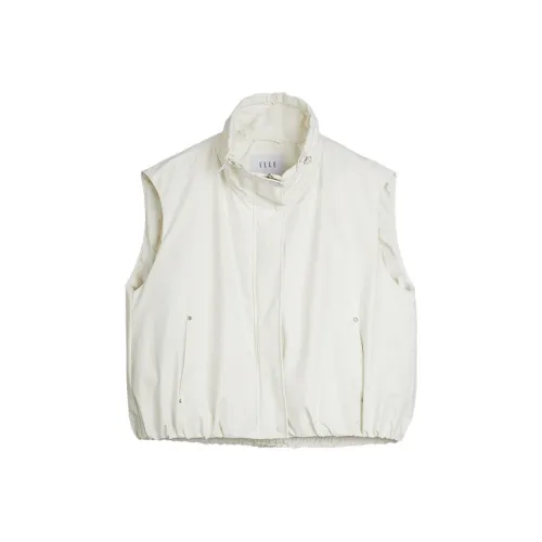 ELLE Белый Женский Пуховик