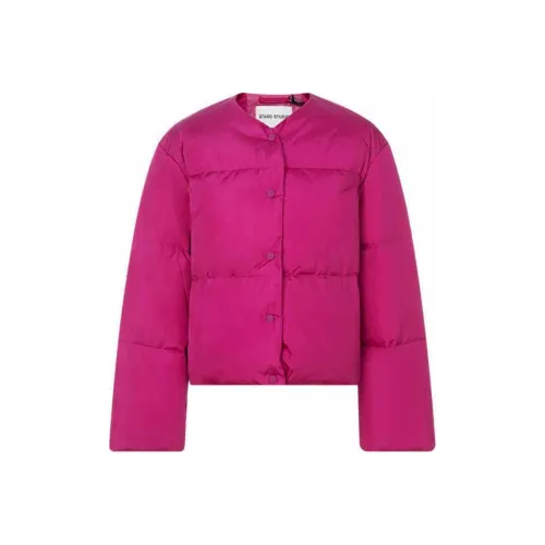 STAND STUDIO FW24 Пуховик Женский Розовый Красный