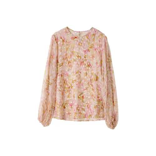 To The West Рубашка Женская Персиково-Розовая