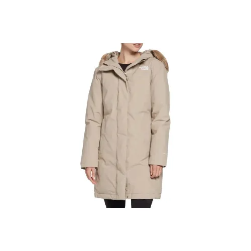 The North Face Бежевое Женское Пальто