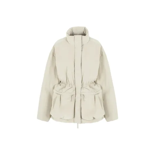 GIORGIO ARMANI Пуховик Женский Светло-Серый