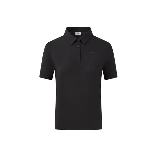 Пони Черный Женские Поло