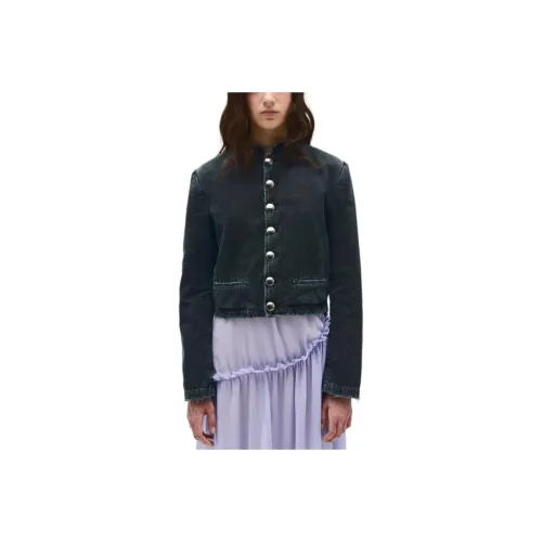 Ann Demeulemeester SS25 Куртки и Пальто Женские Черный