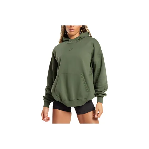 GYMSHARK COMMITTED Толстовка Женская Зеленая