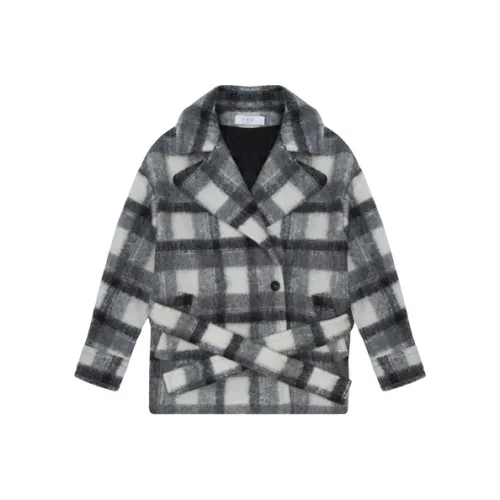 IRO NIGHT Серое Женское Пальто