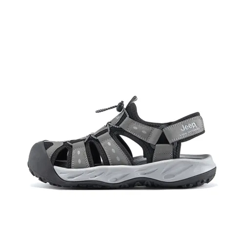 JEEP Дышащая Быстросохнущая Горная Обувь Мужская Серого Цвета