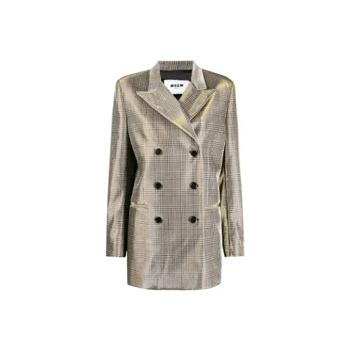 MSGM Золотой Женские Офисные Костюмы