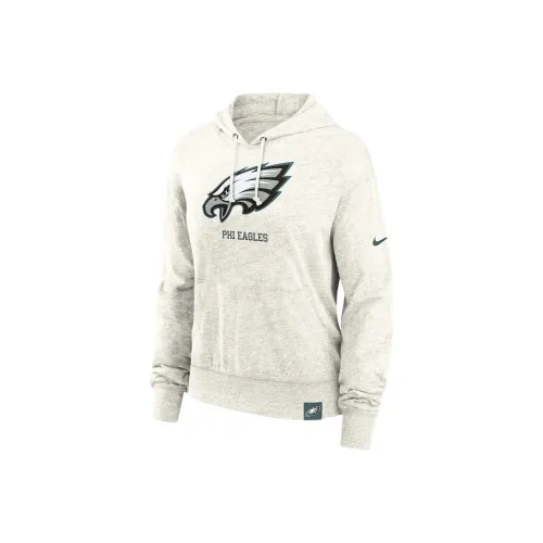 Nike x NFL Philadelphia Eagles Спортивный Винтаж Толстовка Женская Кремовая