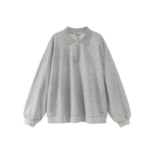 NO ONE ELSE Светлый Фотиния Серый Унисекс Свитшоты