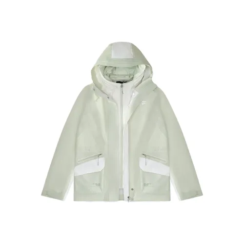 FILA FUSION URBAN TECH Пуховик Женские Чай Массаж Зеленый