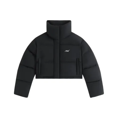 Kith Женские пуховики черного цвета