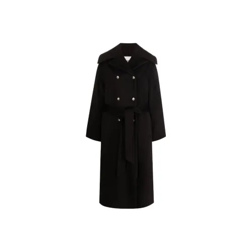 NANUSHKA Черное Женское Пальто
