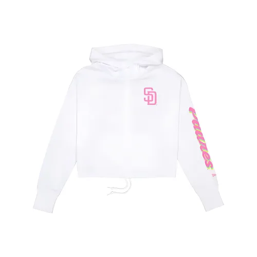 New Era SS24 SAN DIEGO PADRES Толстовка Женская Белая