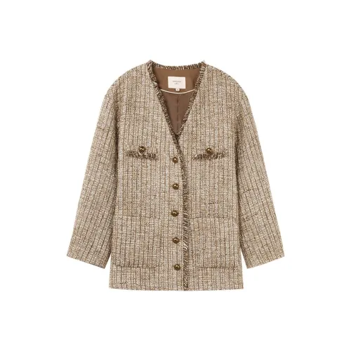 Cocoon Коричневые Женские Куртки