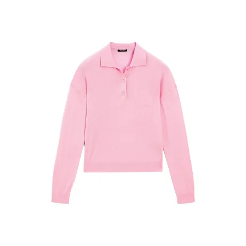 Massimo Dutti Розовый Женский Трикотаж