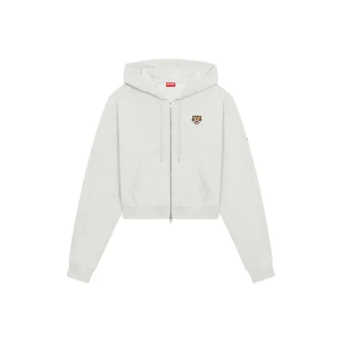 KENZO SS24 Свитшот Женский Светло-Серый