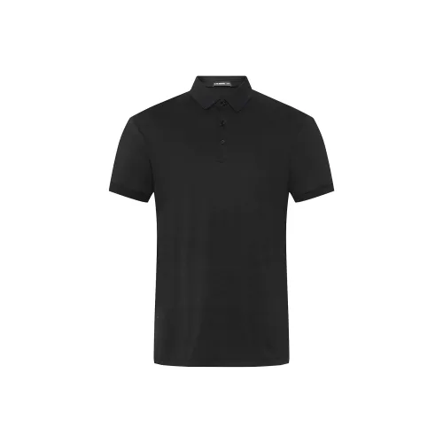 LESS IS MORE Поло Мужское Черное 24XTX6771Y