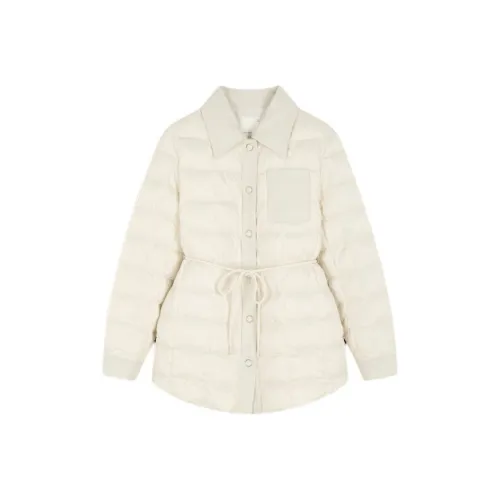 IHIMI Экрю Женские Пуховики