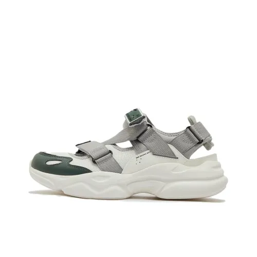 361° Противоскользящая устойчивая к истиранию обувь для активного отдыха Мужская Белый Серый Зеленый