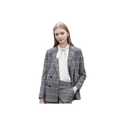 HAZZYS Бизнес-костюм женский темно-серый