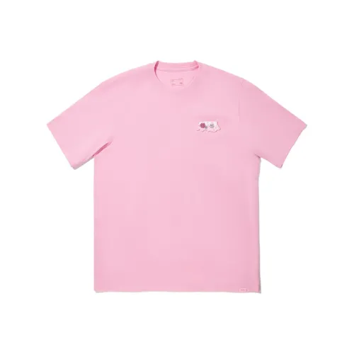 LINING T Рубашка Женская Персиковый Цвет Wood Розовый