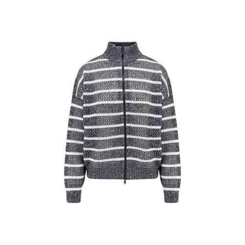 BRUNELLO CUCINELLI Трикотаж Женский Серый