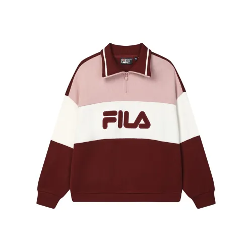 FILA Толстовка Женская Enchanting Розовый Вино Красный