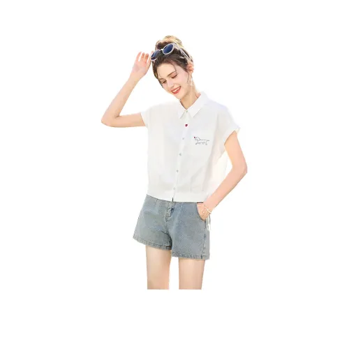 TOUCH Белые Женские Рубашки