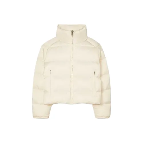 Tory Burch FW24 Пуховик Женские Айвори Белый
