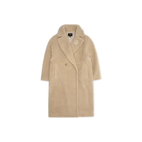 MLB Нью-Йорк Янкис Бежево-желтое Женское Пальто