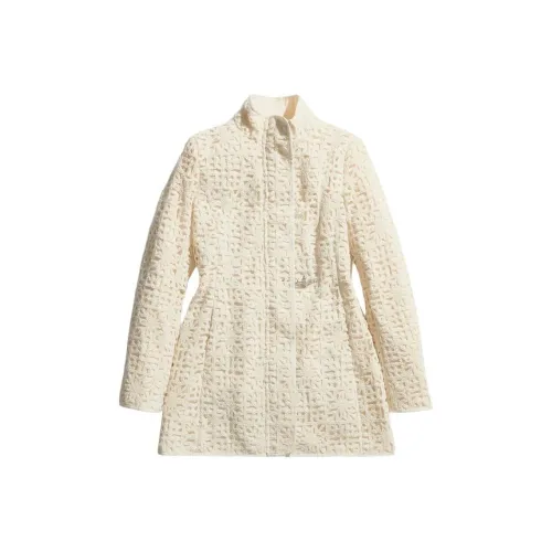 Fay Куртки Пальто Женские Ecru