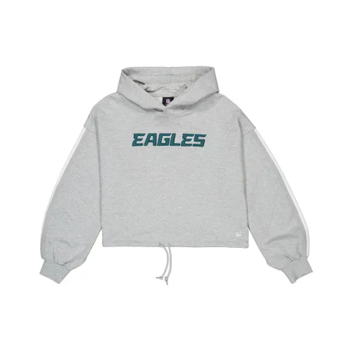 New Era SS24 Philadelphia Eagles Толстовка Женская Серого цвета