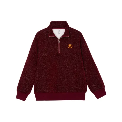 FAWENXIANGZI Толстовка Женская Бордовая