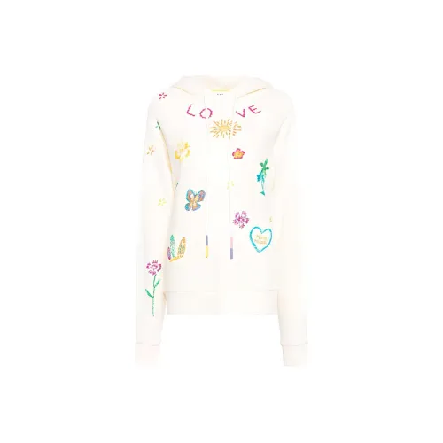 Mira Mikati Сливочный Женские Свитшоты
