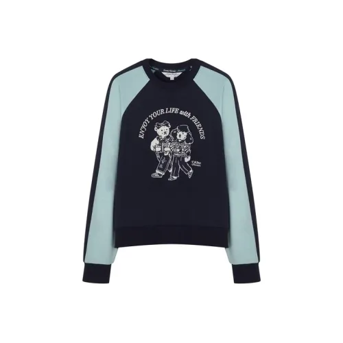 Teenie Weenie Темно-синий Женские Свитшоты