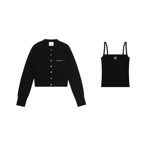 CALLED BACK Трикотаж Женский Двухкомпонентный Комплект Черный