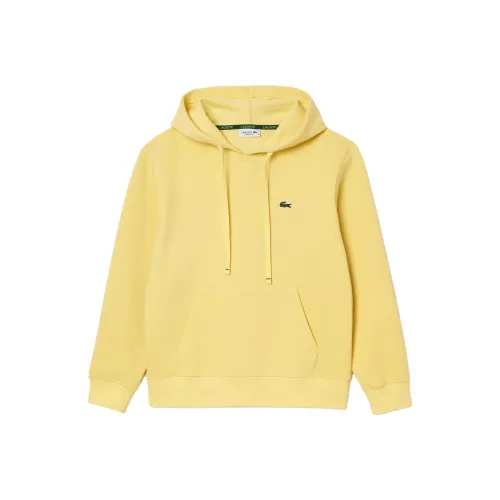 LACOSTE Толстовка Женская Светло-Желтая
