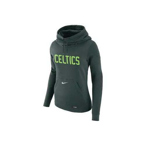 Nike Свитшот Женский Темно-зеленый