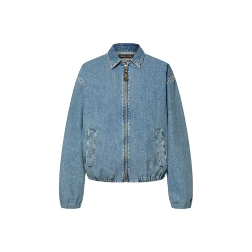 LOUIS VUITTON SS25 Куртки и пальто Женские Синий