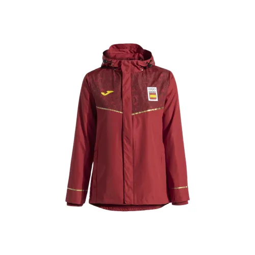 Joma Rainjacket Leisure Spanish Олимпийский Комитет Женские Куртки и Пальто Красный