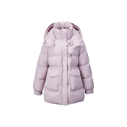 XIANGYING Пуховик Женский Фиолетовый
