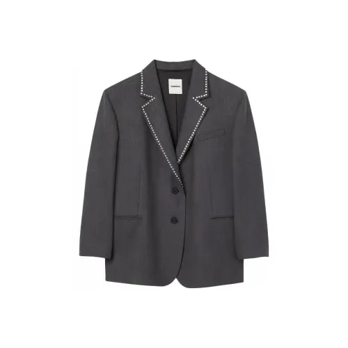 SANDRO Темно-серый Женские офисные костюмы